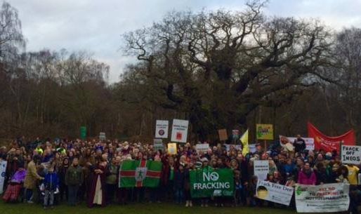 demo at Major Oak