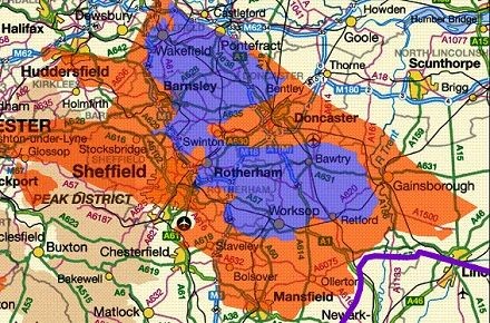 Gainsborough Trough shale gas area - North Notts