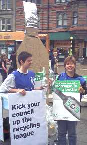 Message in a bottle to the council